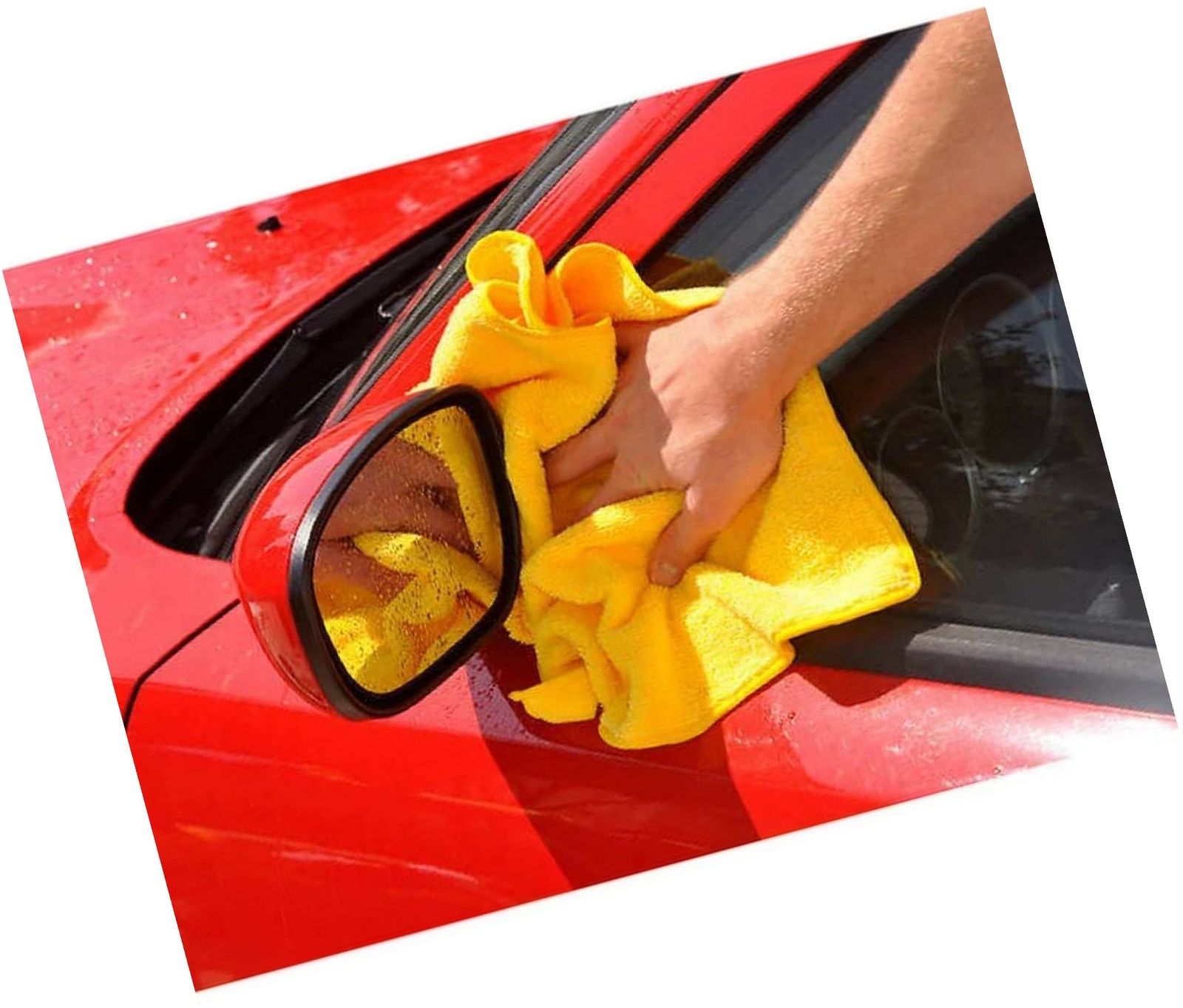 6X Kirkland Signature Ultra Plush Microfiber Towels Car Detailing Screen Cl
