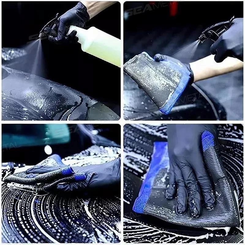 30x30cm Car Clay Bar Towel Magic Clay Cloth Car Wash Paint Decontamination