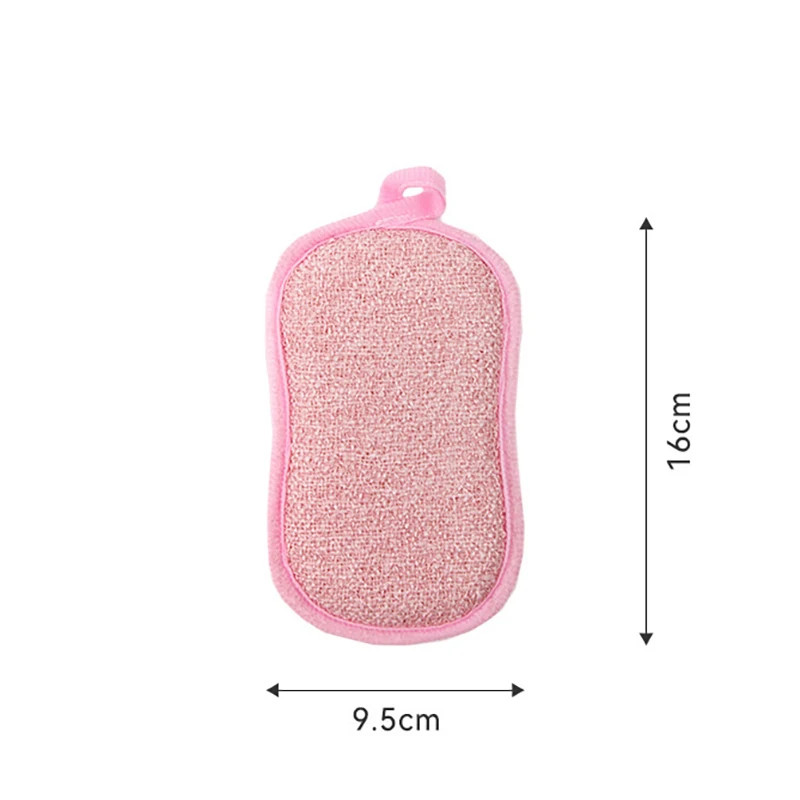 Reusable Washable Sponges Magic Sponge Scouring Pad Dishwashing Sponge Kitchen S