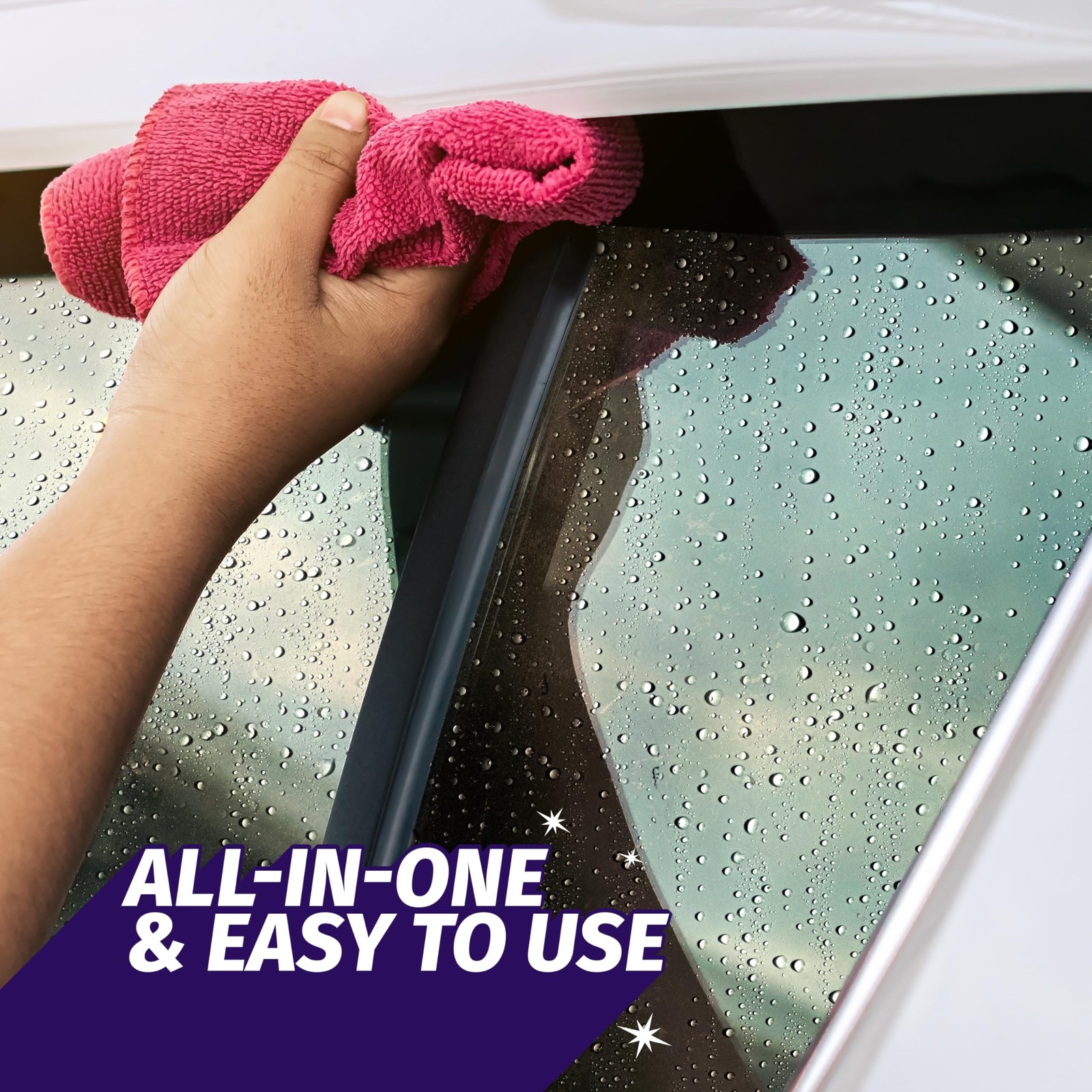 Windex Automotive Car Window and Glass Cleaner, 23 Fl Oz (Pack of 1), Purple