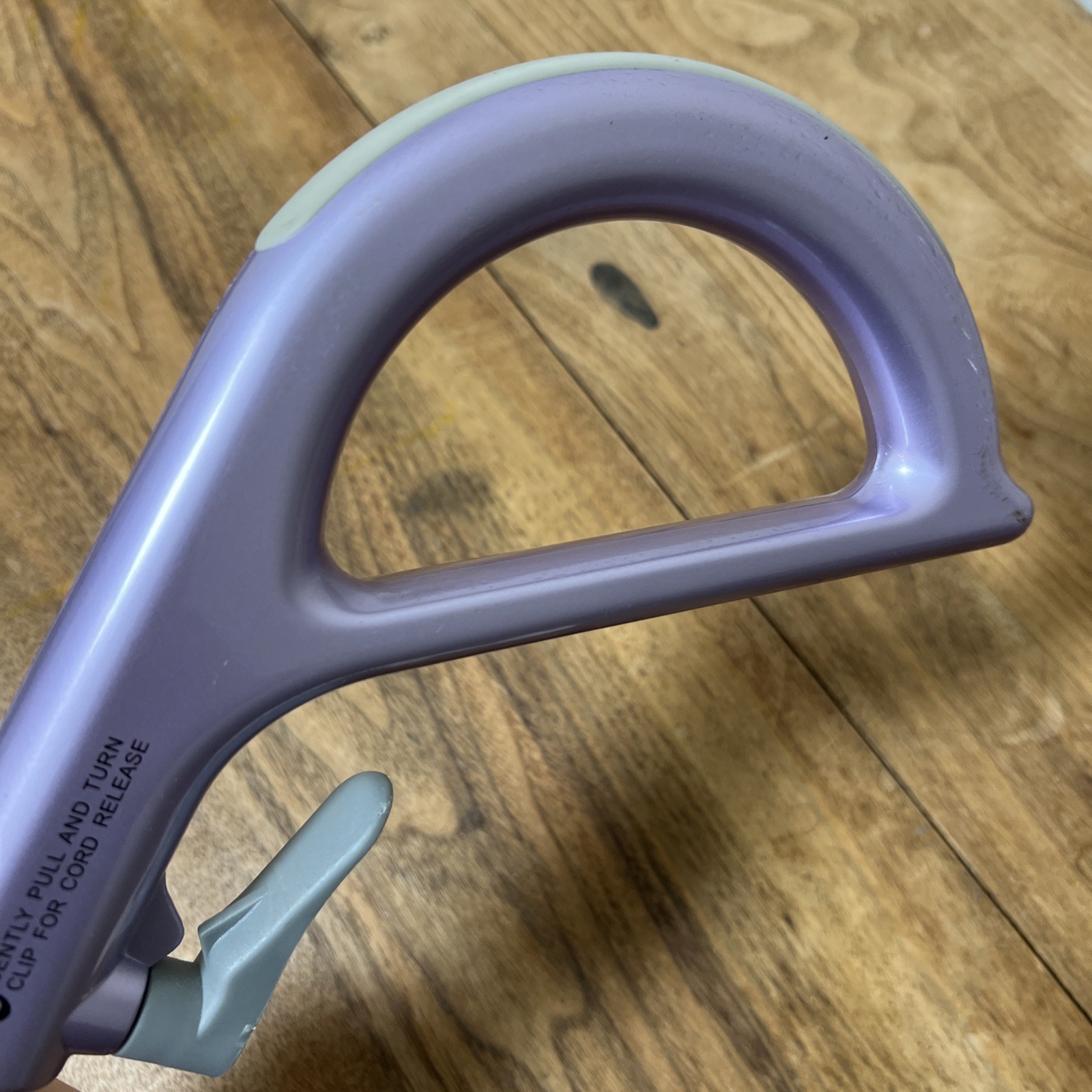 Shark Steam Mop Vacuum Model S3101 Handle Replacement Part ONLY purple
