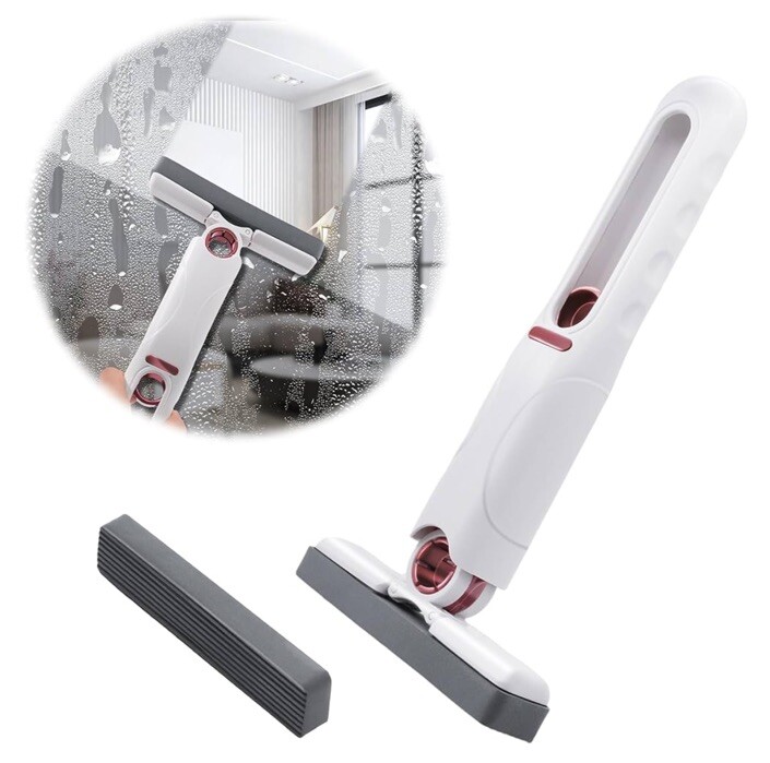 Portable Self-Squeeze Mini Mop, Quick Clean Small Mini Mop, Strong Absorbent