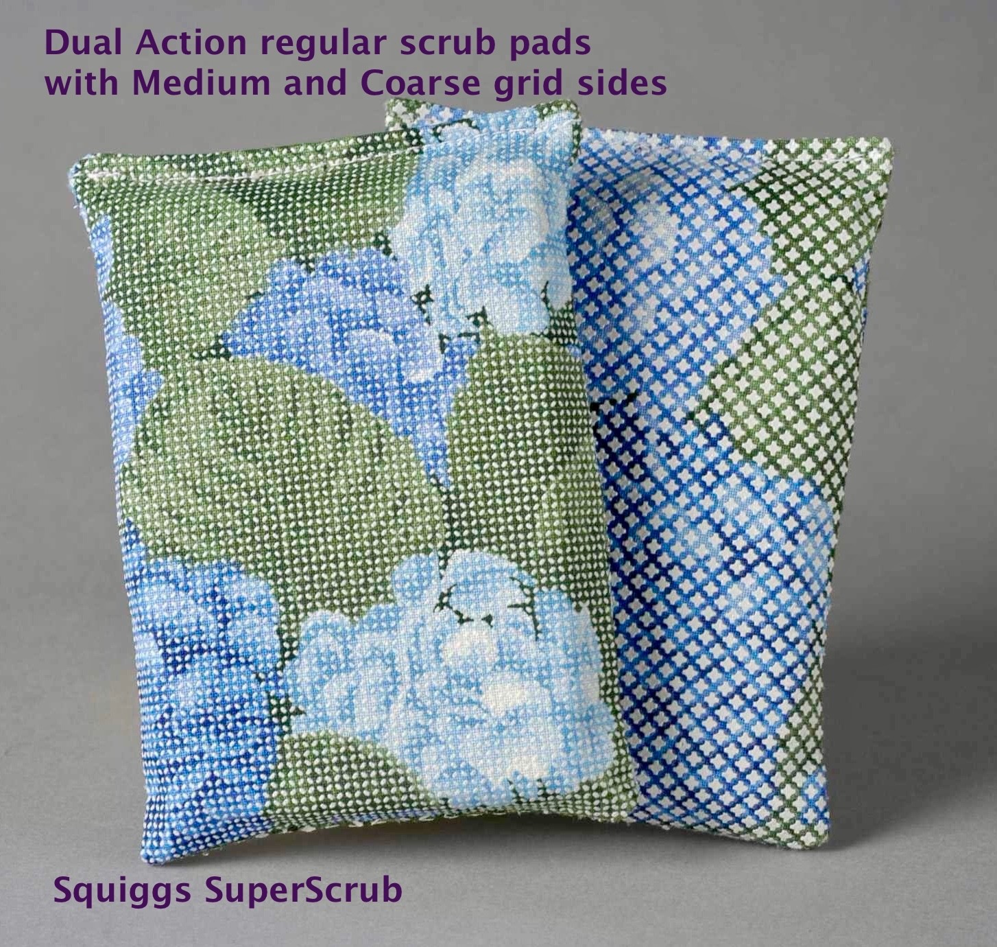 6 Pack SuperScrub Regular Scrub Pads Non Scratch Artsy Fun Pattern Lot
