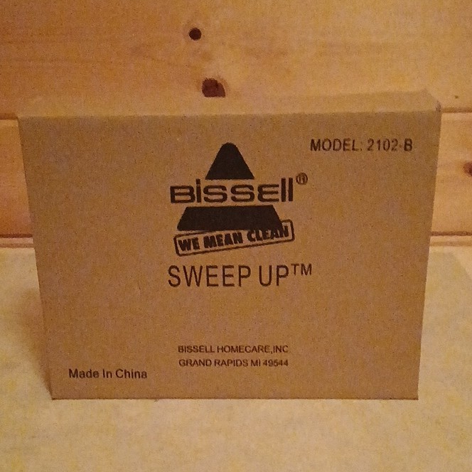 BISSELL Sweep Up Retro Carpet Sweeper, Blue, With Handle, Model 2102-B