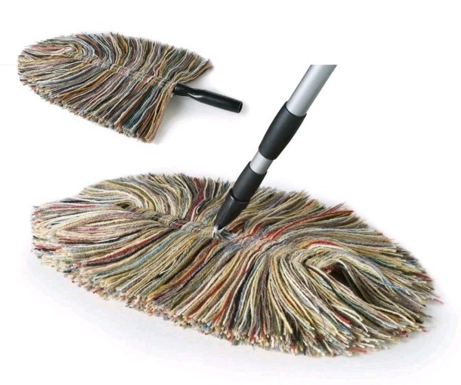 Sladust Big Wooly with Handle and Wool Duster