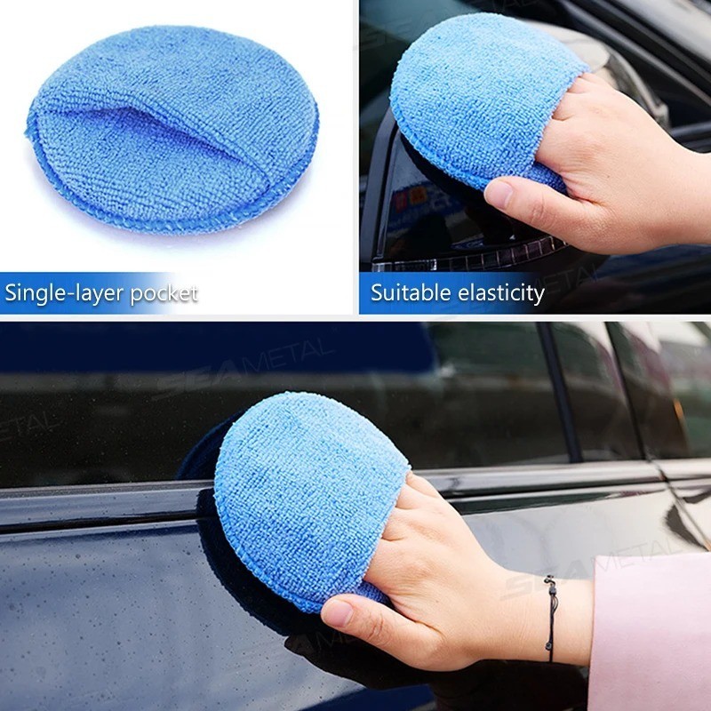 Car Detailing Applicator Pads Car Care Waxing Polishing Microfiber magic Sponges
