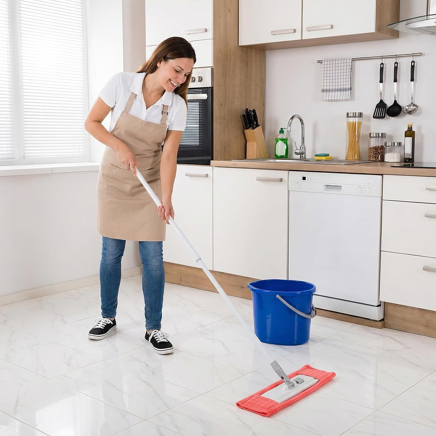 20 Pack Large Microfiber Cleaning Cloth, 20X28 Inch Floor Towels & Cleaning
