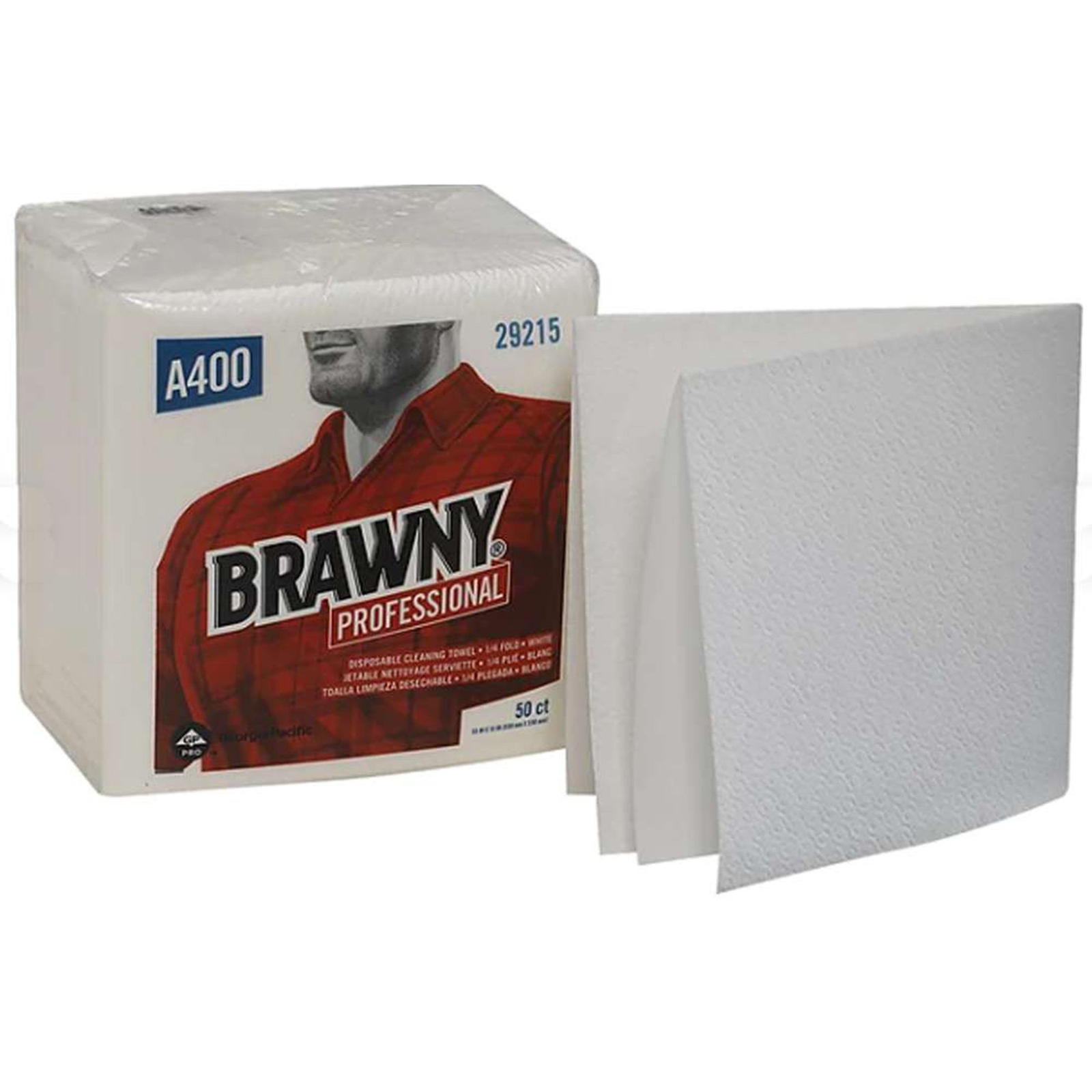 Brawny Professional Disposable Cleaning Towel (CS/16)