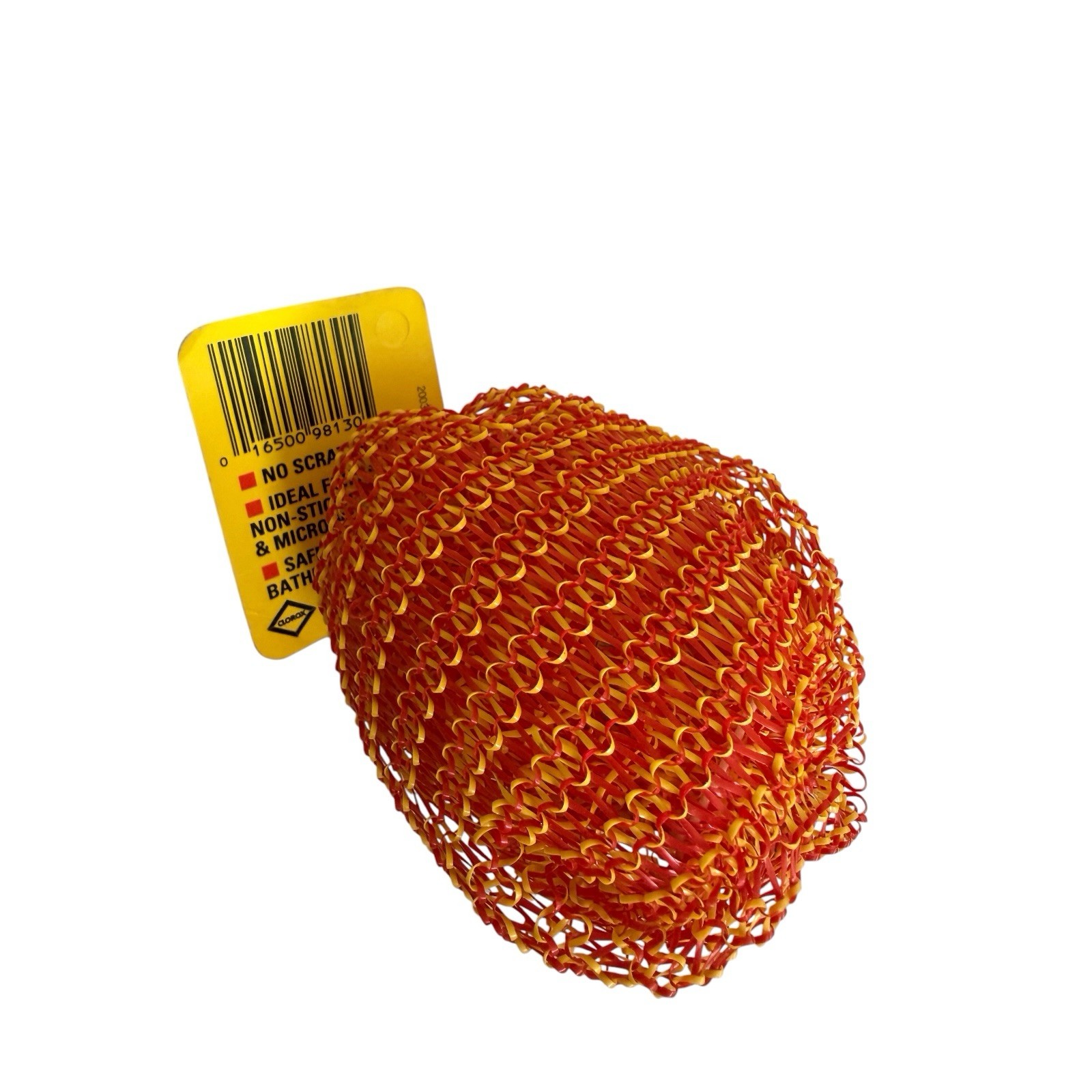 SOS Tuffy Dishwashing Scrub Pad Orange Yellow New