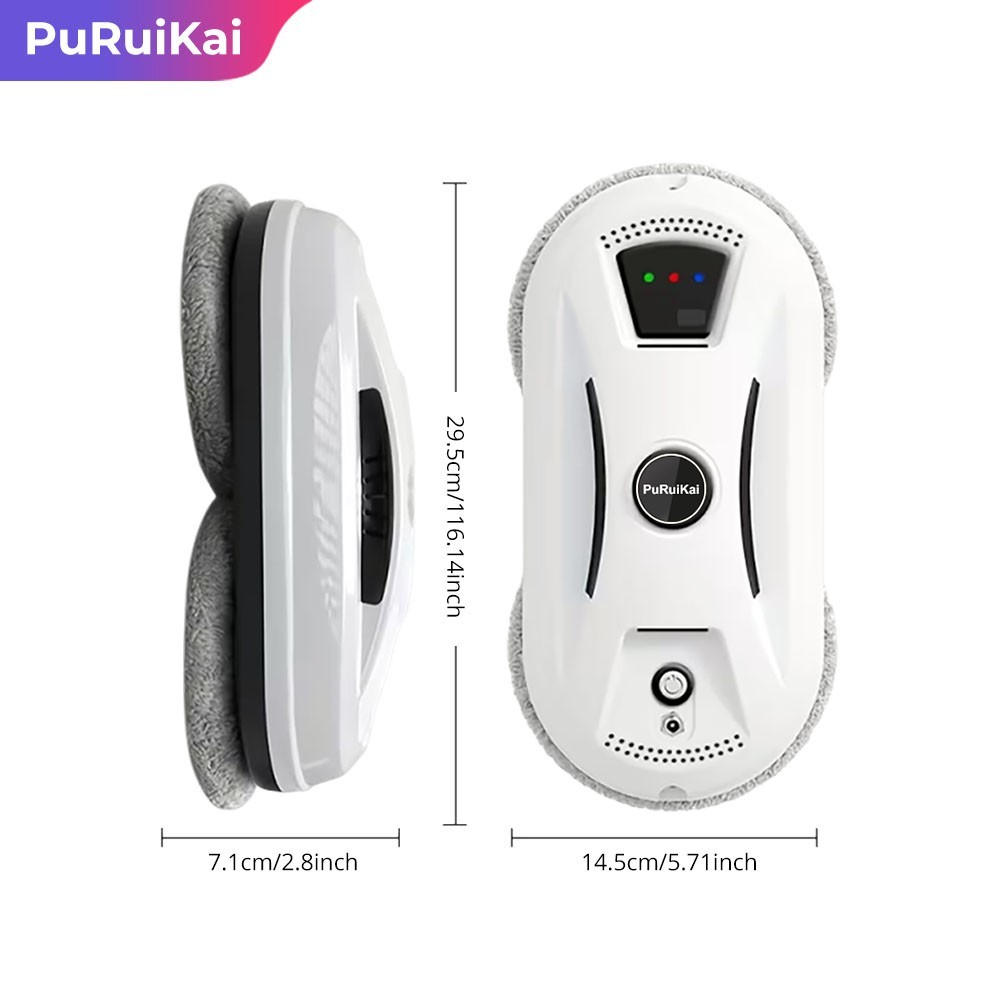 PuRuiKai’s latest 2026 model intelligent high-rise glass cleaning robot