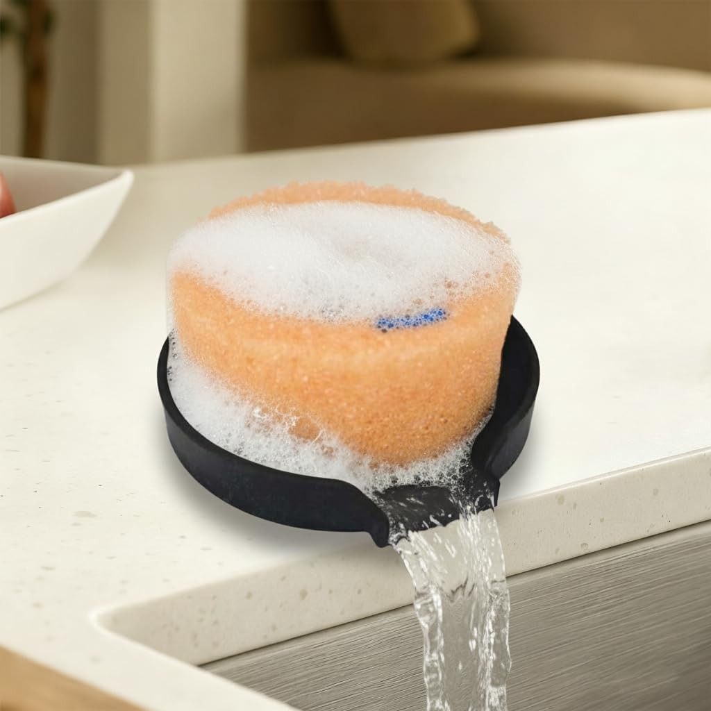 Holder for Scrub Daddy, Thinnest Build to Last Sponges Holders, Durable Smiley F