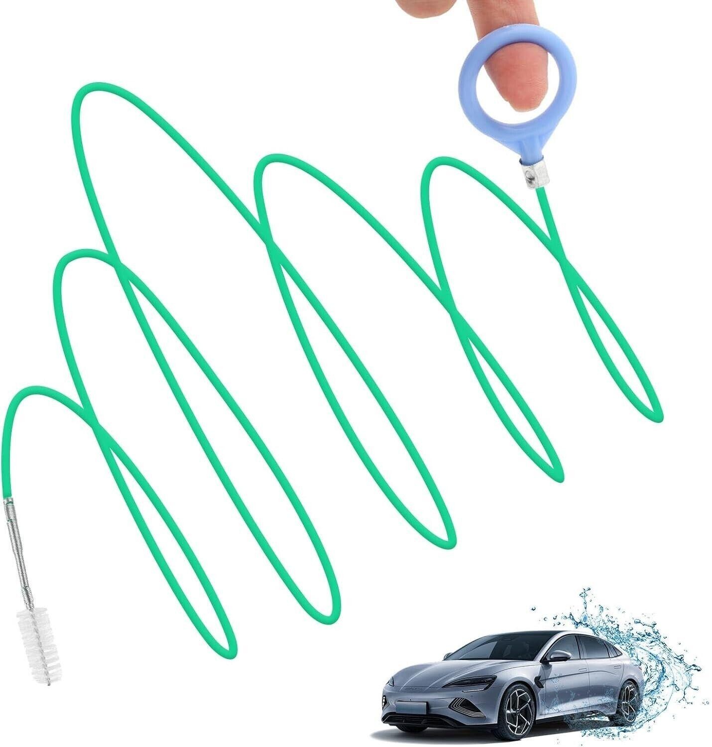 Auto Sunroof Drain Cleaning Tool,118inch Long Pipe Cleaner for Car,flexible New