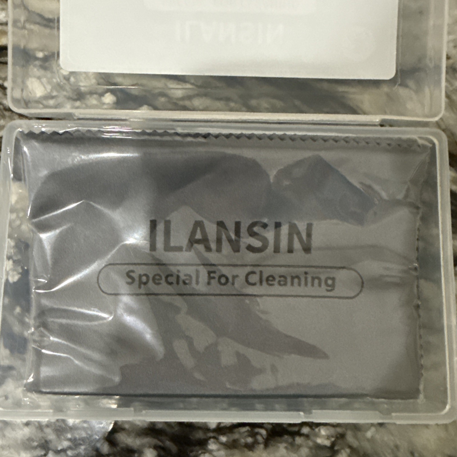 8pk Technology Microfiber Black/Gray Gun Cloth Large Lint Free Cleaning Pad Set