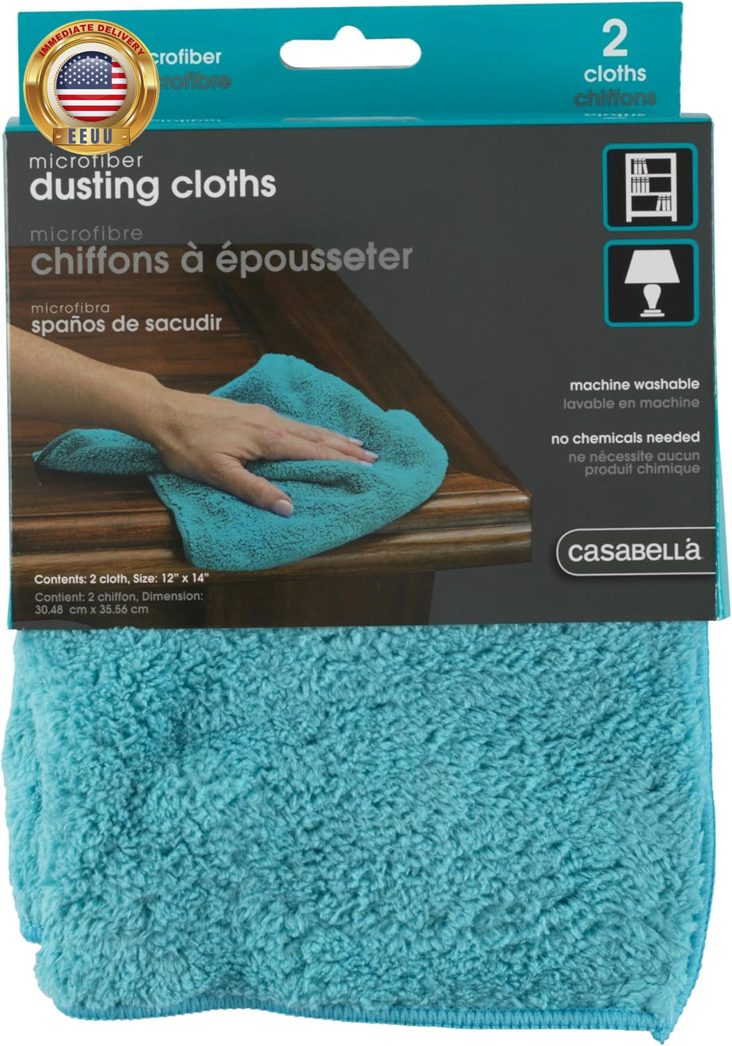 Microfiber 12″ X 14″ ⭐️⭐️⭐️⭐️⭐️