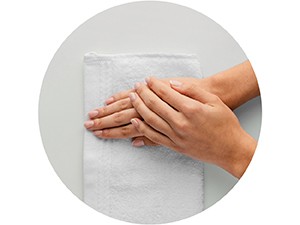 60-Pack Cotton Wash Cloths – 14″x17″ Absorbent Cleaning Rags for Housekeeping,