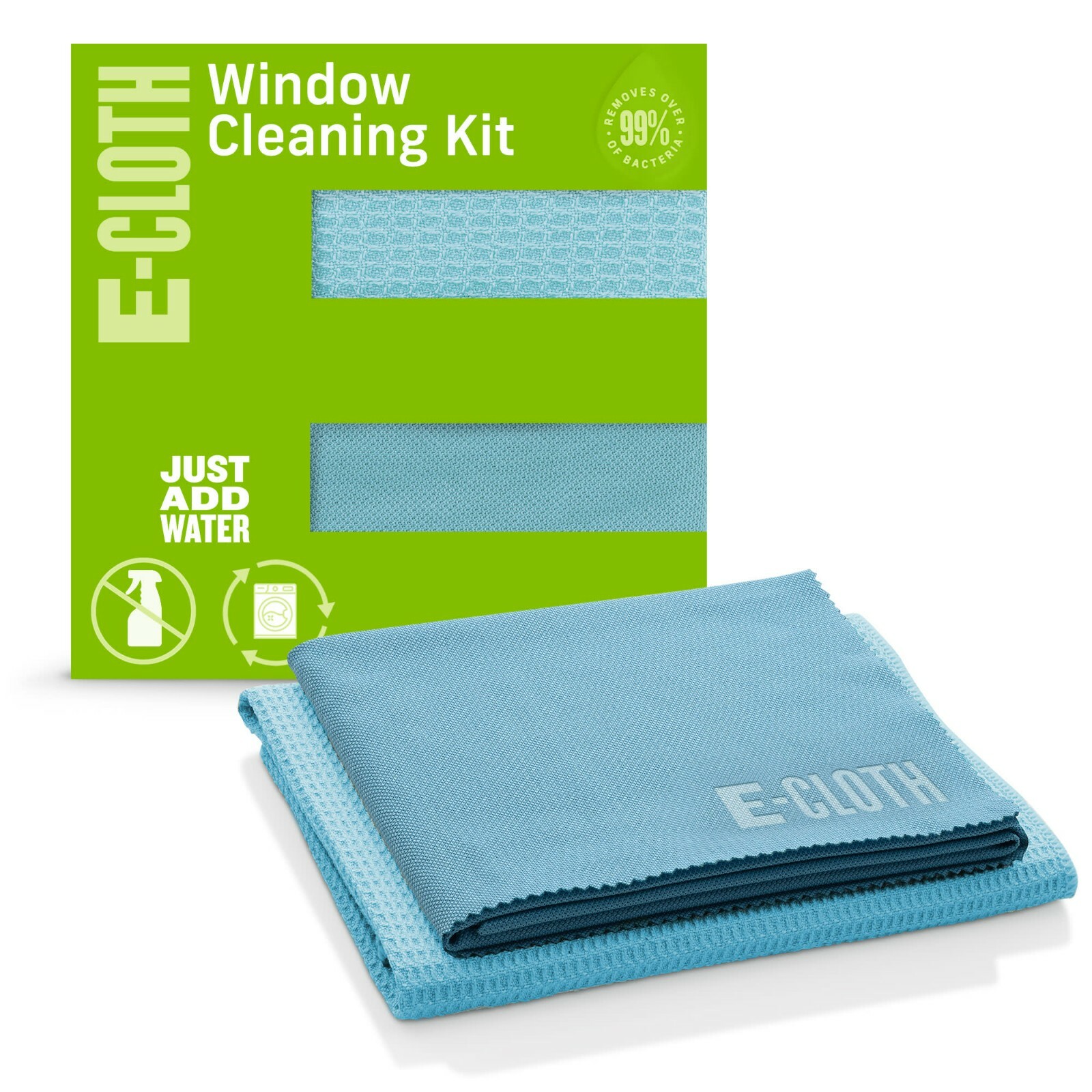 E-Cloth Window Cleaning Kit Premium Microfiber Glass and Window Cleaner