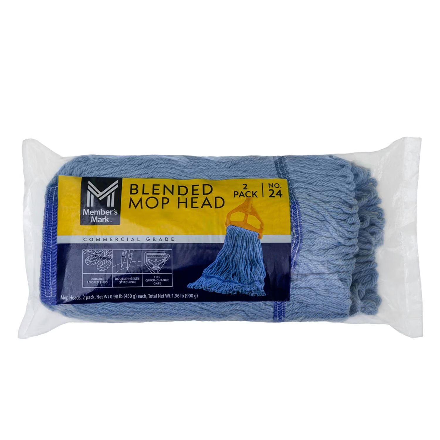 Member’s Mark #24 Blended Mop Head, 2 Pack