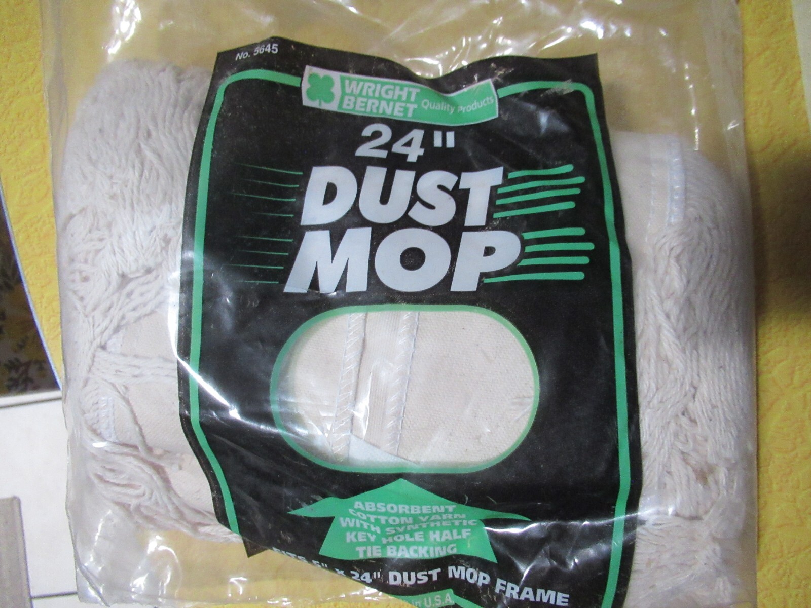 24″ Wright Bernet Industrial Dust Mop Refill TWO PACK