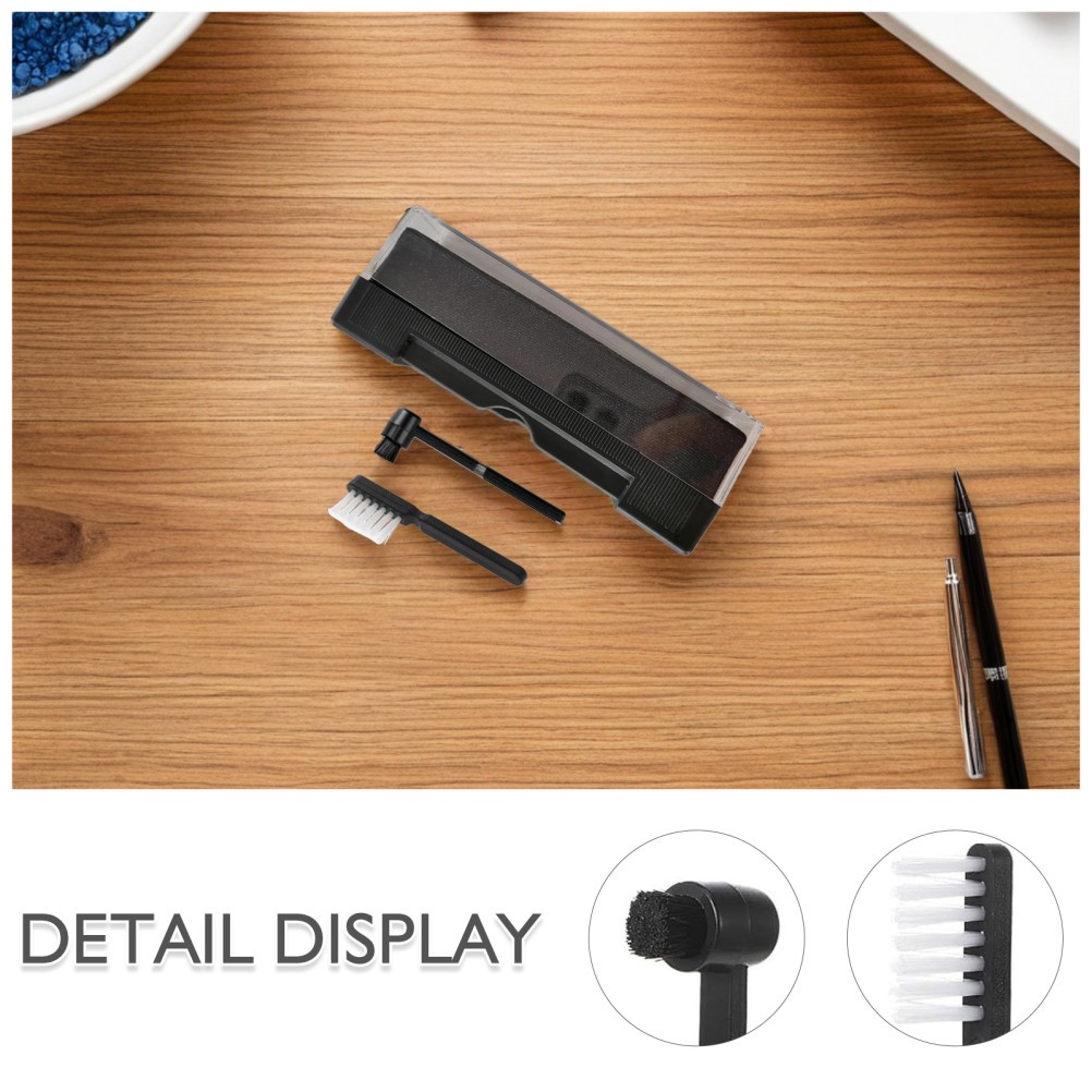 2 Sets Vinyl Record Player Cleaning Kit Cleaner Brush Anti Static