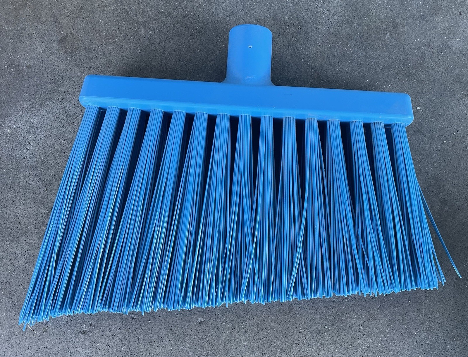 Vikan Blue Cleaning Tool Set w/ Handle: Broom Heads, Dustpan, Squeegee, Brush