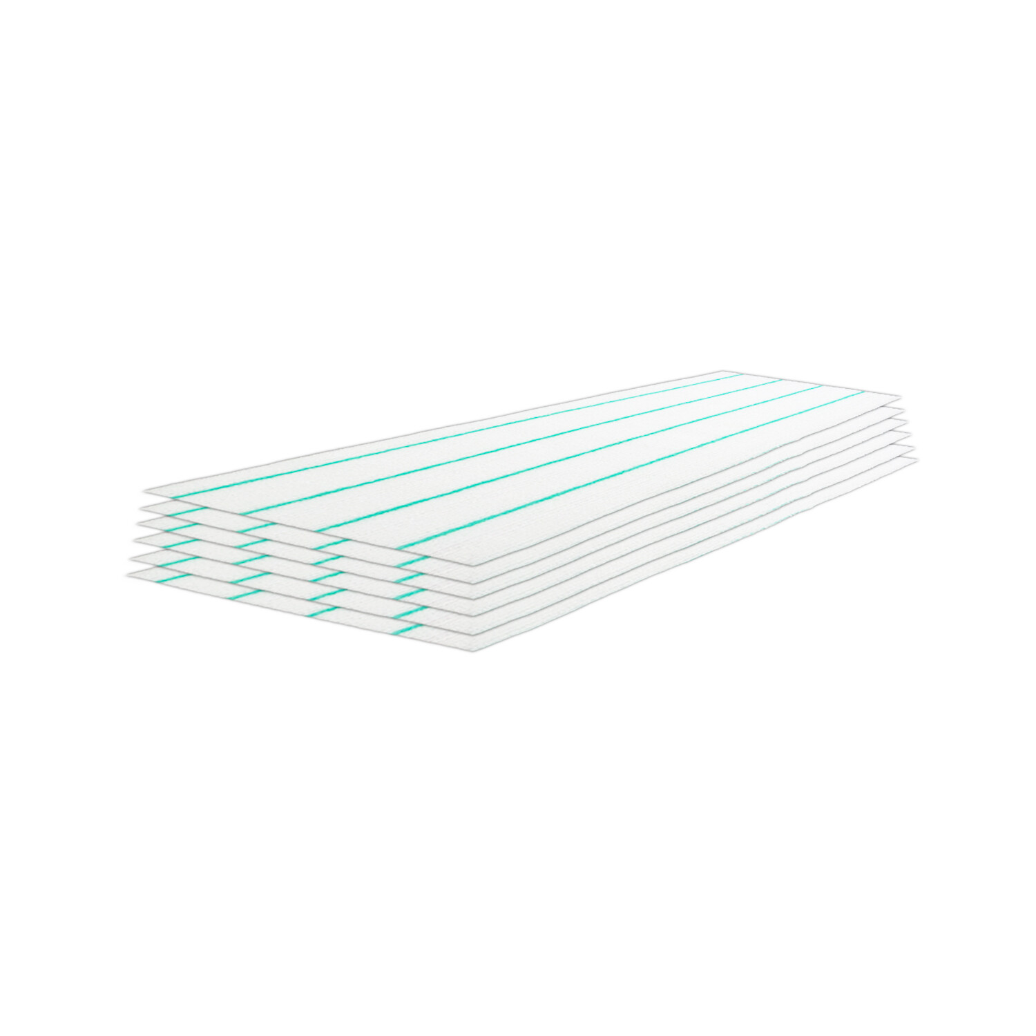 Box of 30 Reusable Mop Pads (18 Inch) Dispenser Box, Color Options, Microfiber