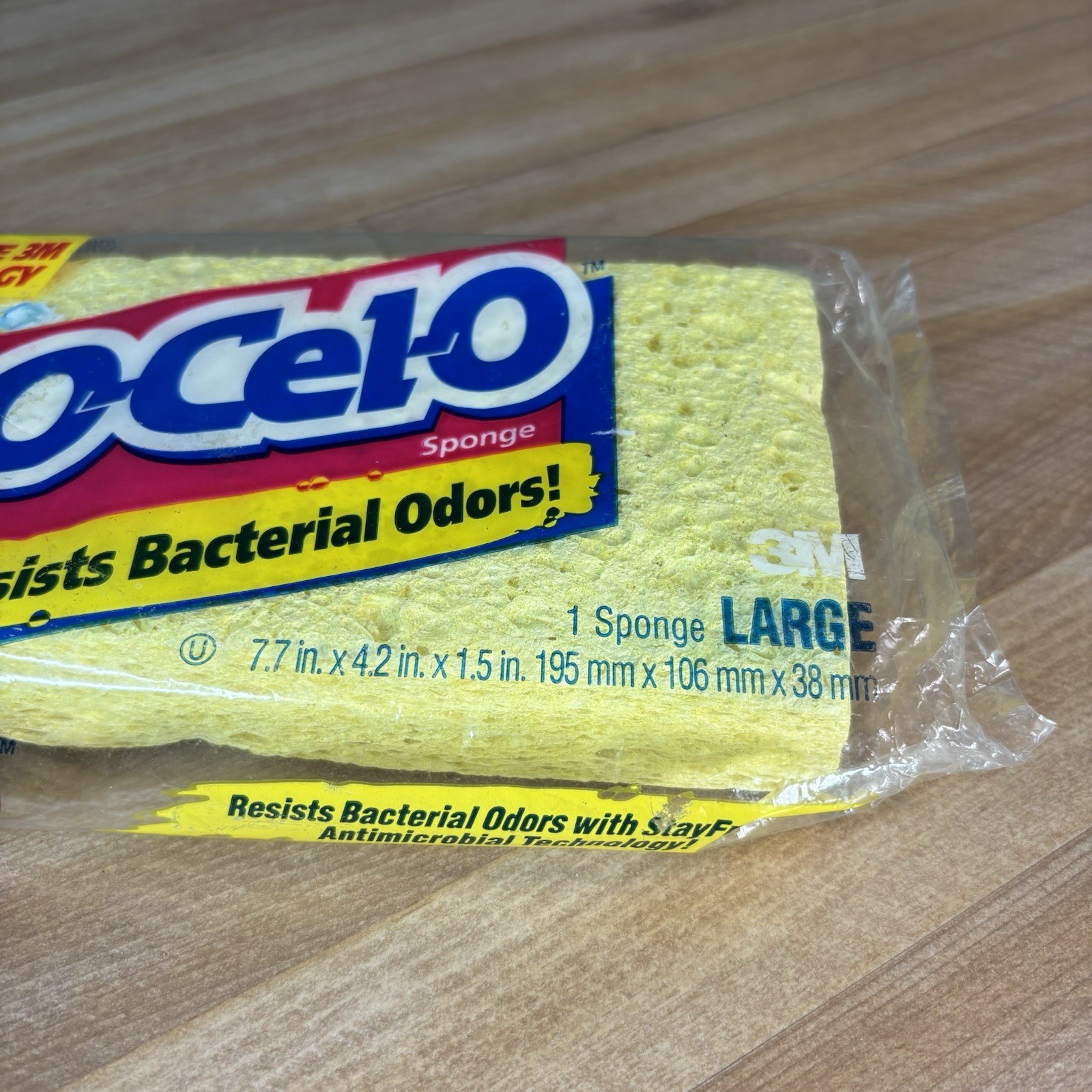 VTG Scotch Brite Ocelo Multi Purpose Large Sponge 3M Antimicrobial 7.7×4.2×1.5”