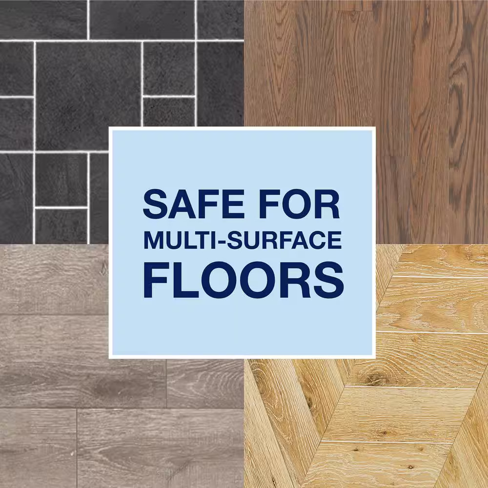 17 In. Microfiber Sweeping Pad for Multi-Surface Floors