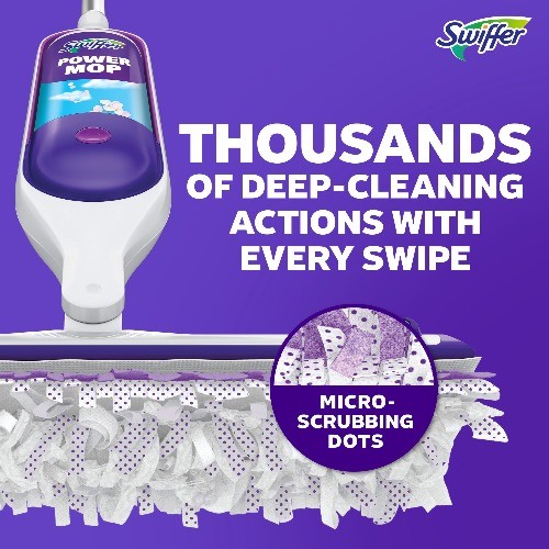 Swiffer Power Mop, Floor Cleaner, Tile, Vinyl, Laminate, Wood, Floor Cleaner
