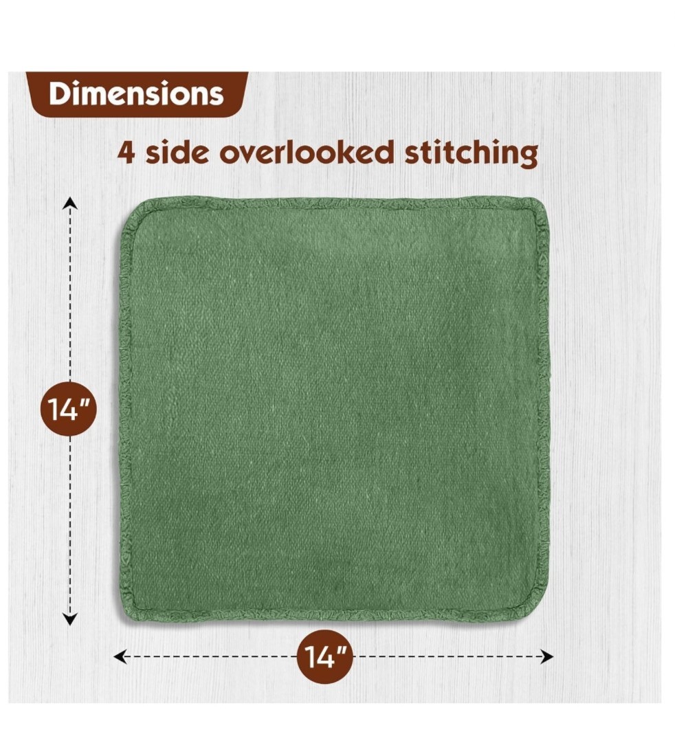 100 Pack Cotton Shop Towels Bulk Auto Mechanic Cleaning Rags Reusable Cloths Car