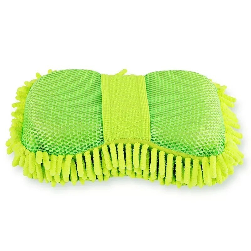 Microfiber Car Washer Sponge Cleaning Car Care Detailing Brushes Washing Towel a