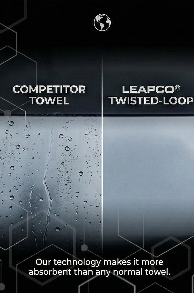 Twisted Loop Microfiber Car Drying Towel Large Auto Detailing Scratch Free 1300G
