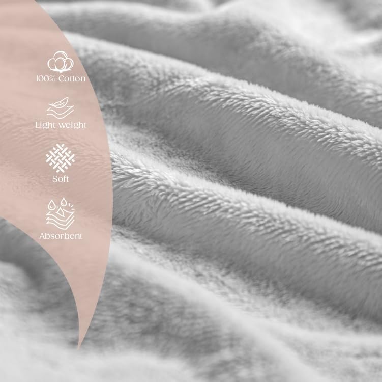 Pack of 12 White Bath Towels Bulk 20×40 Inches -100% Cotton Economy Cheap Bath