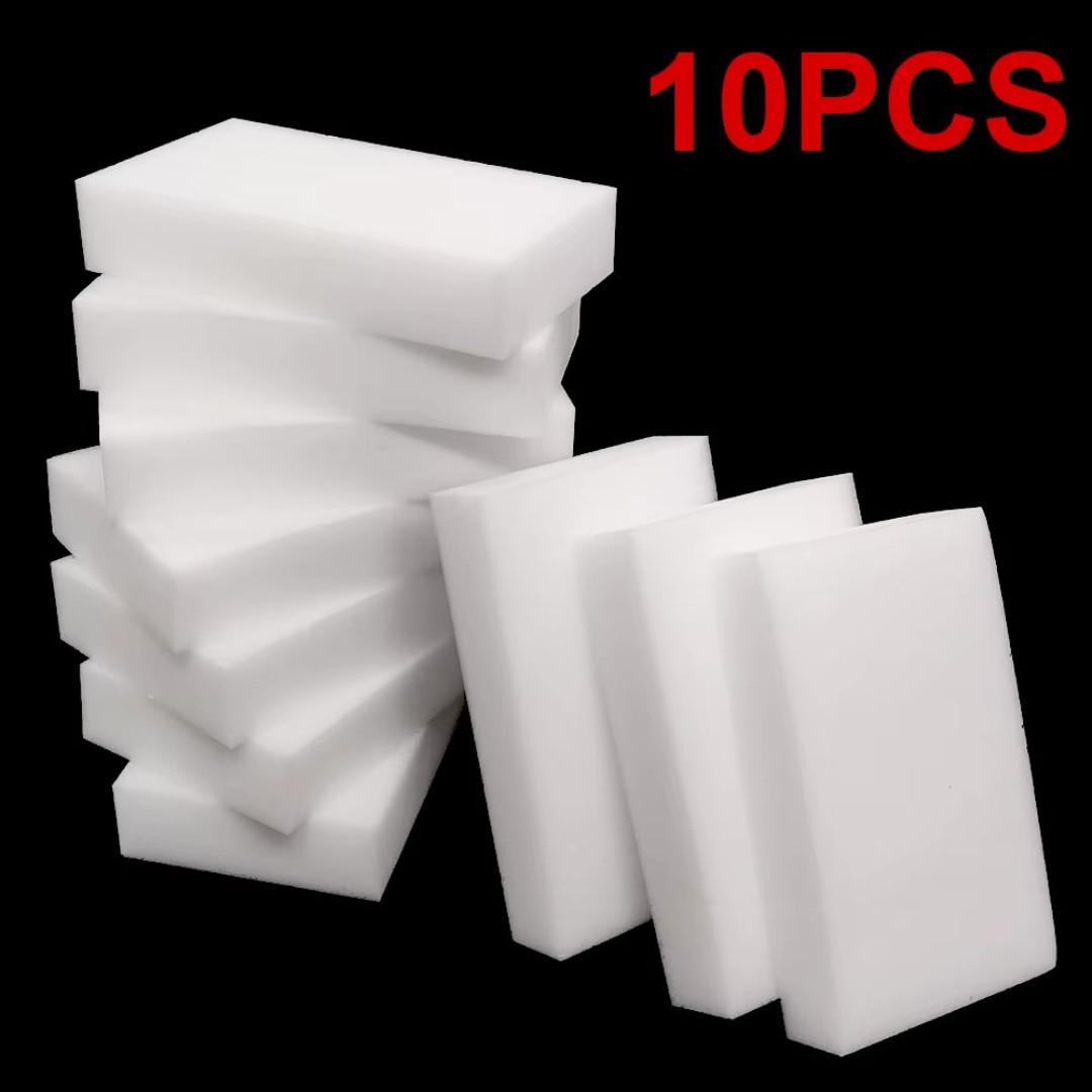 100 PCS Sponge Eraser BULK PACK Melamine Cleaning Foam 3/4″ Thick Kitchen Bath