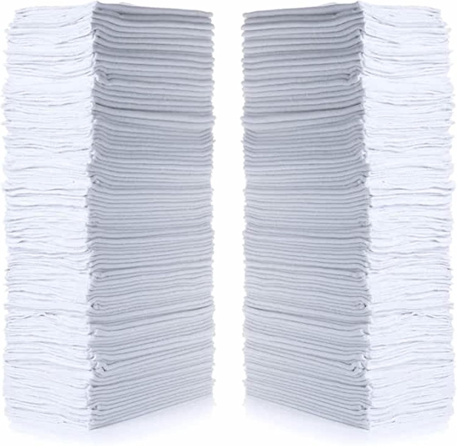 Simpli-Magic Cotton Shop Towels 14″X12″ (145 Pack) – Reusable Cleaning Shop Rags