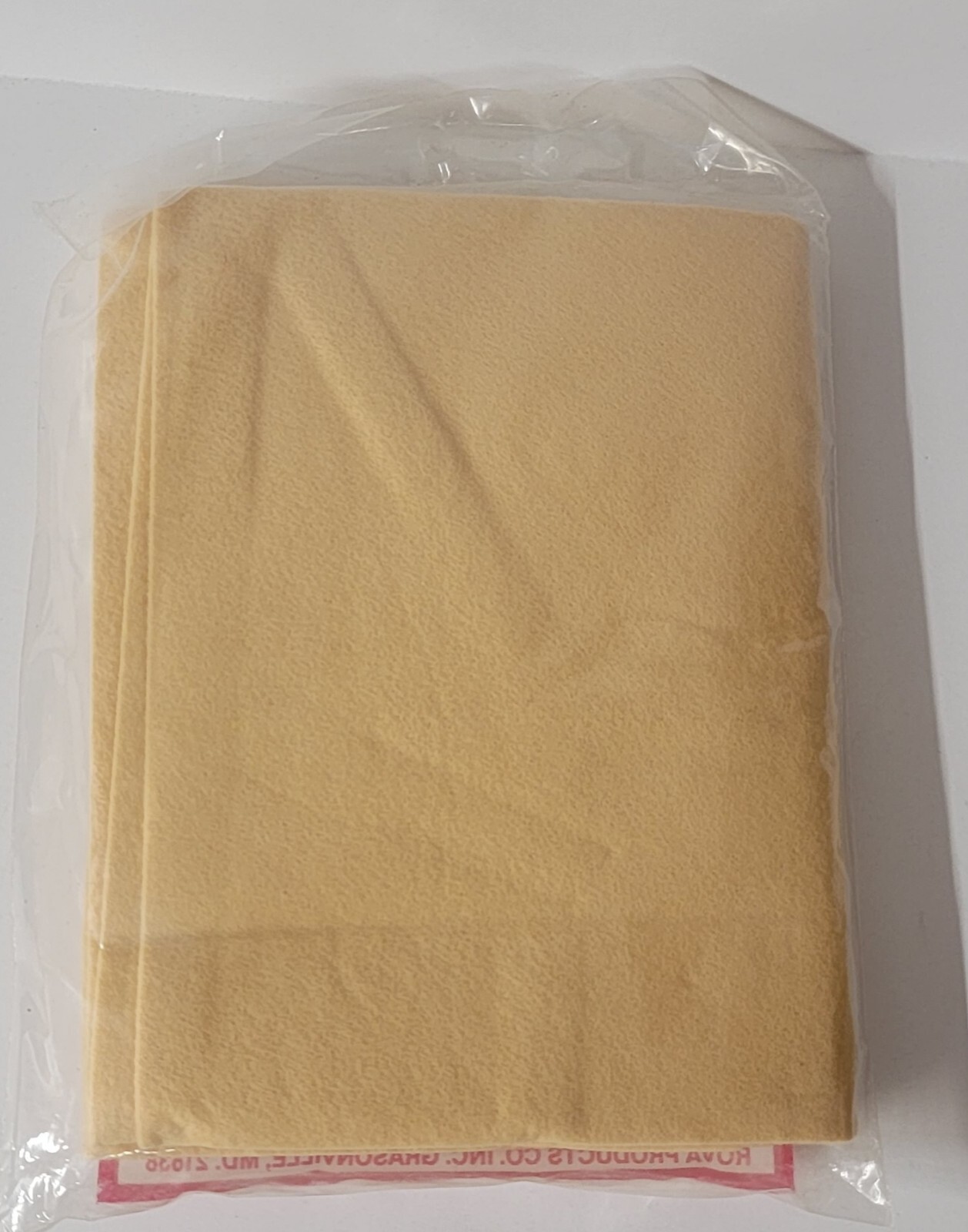ROVA BRAND Car Drying Towel Absorbent SHAMMY WEST GERMANY (RARE FIND) NOS VTG