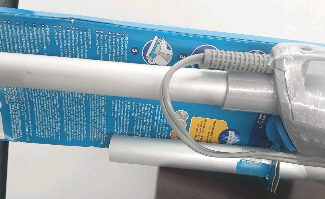 Swiffer Bissell Steamboost Steam Mop 6639 Floor Kit Deep Clean Tile Laminate NEW