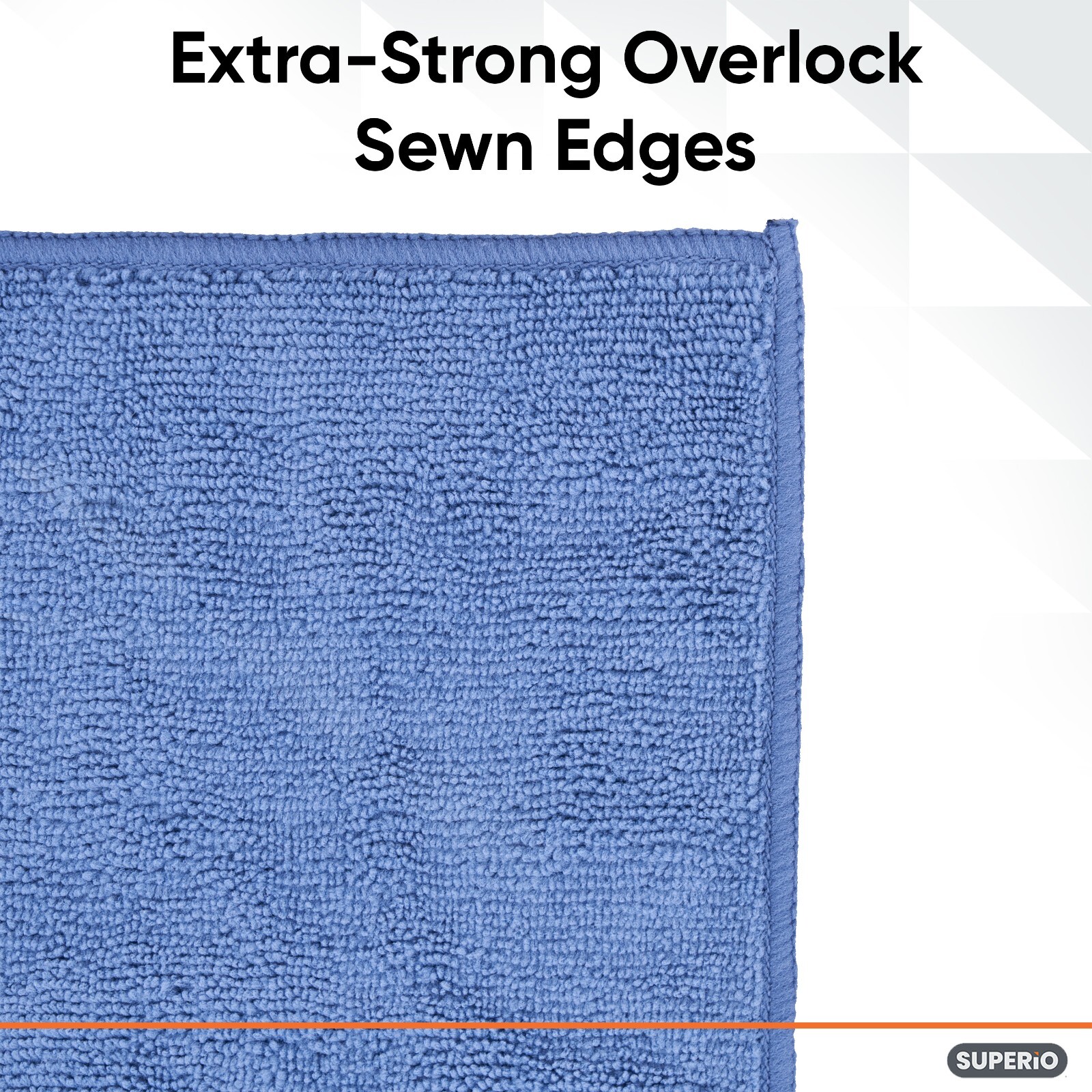 Large Microfiber Cleaning Cloth for Floor/Car Detailing Towels 20″x30″, Blue Rag