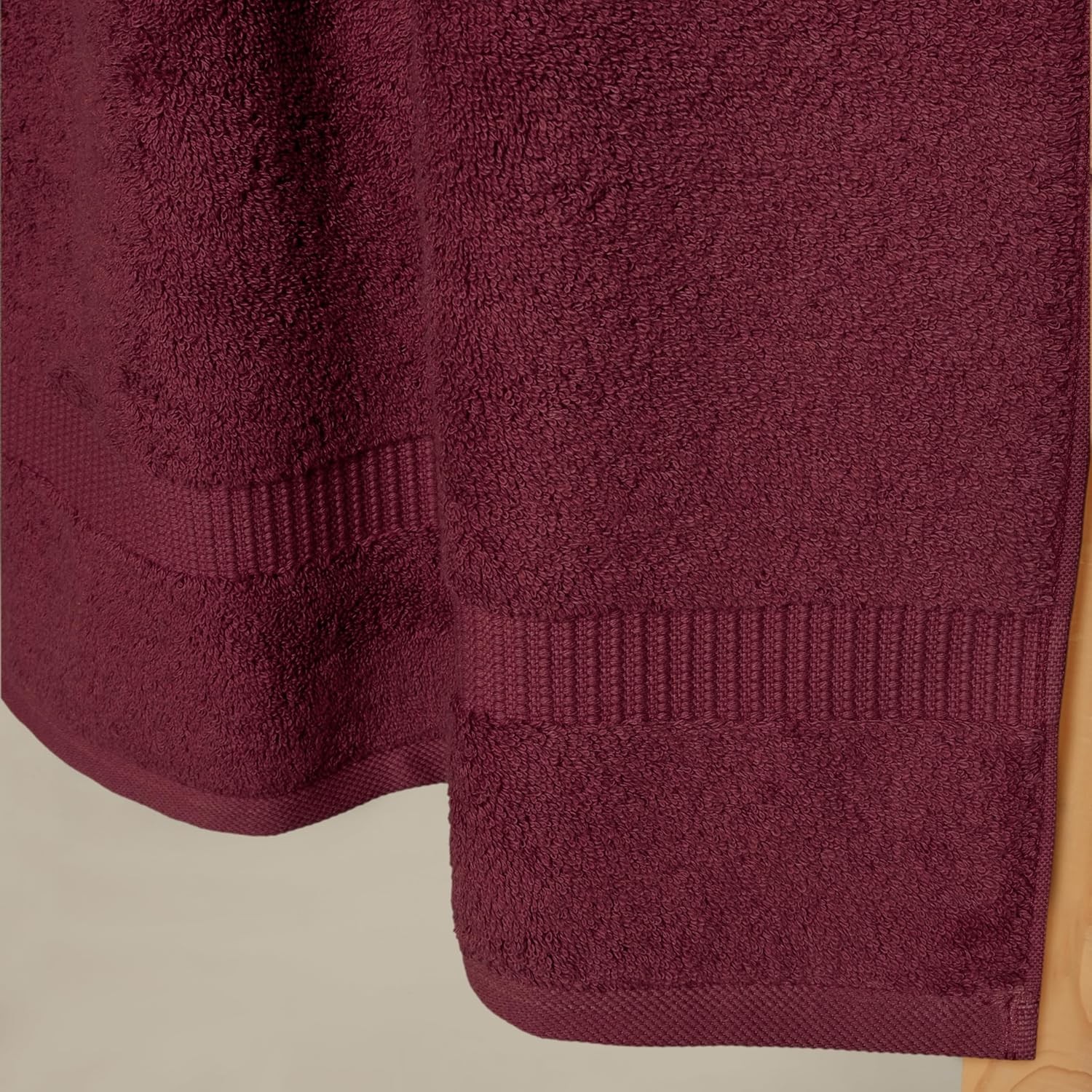 100% Turkish Cotton Bath Towel Set of 4 27×54 inch | Heirloom Quality | Hotel &