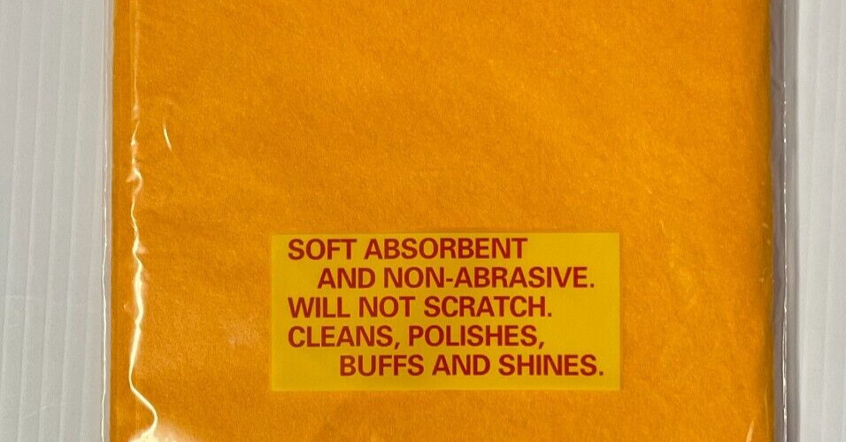 2 Miracle Cloth All Purpose Polishes Cleaning Towel 13”x20” Soft, will Shines