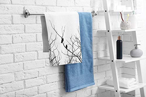 Hand Towels Cotton Washcloths Abstract Tree Branches Isolated On Multi A92