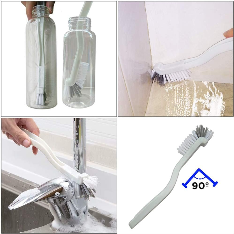 Multi-Purpose Scrub Brush Set – 4 Pack Kitchen Cleaning Brushes with Stiff Brist