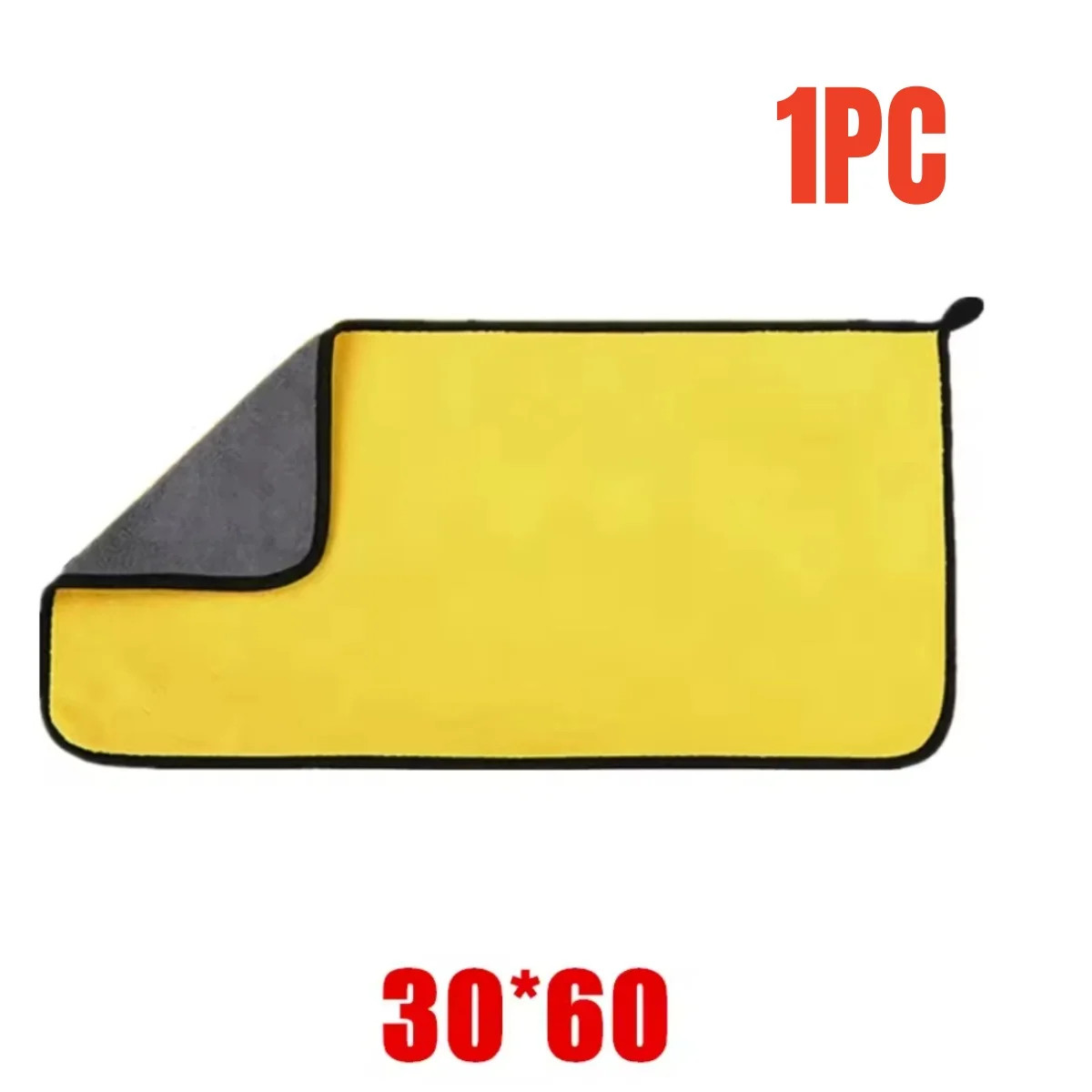 1/2/5PCS Car Wash Towels Cleaning Cloth Absorbent Dry Cloth General Purpose Micr