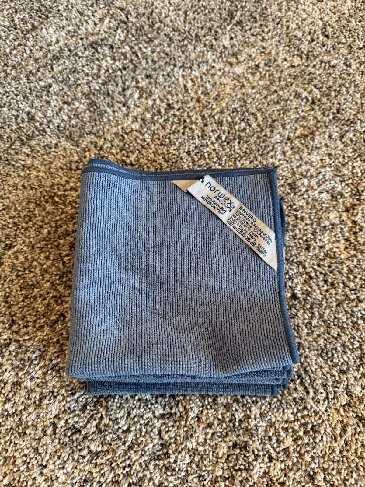 Norwex EnviroCloth – Denim – Used Set Of 4