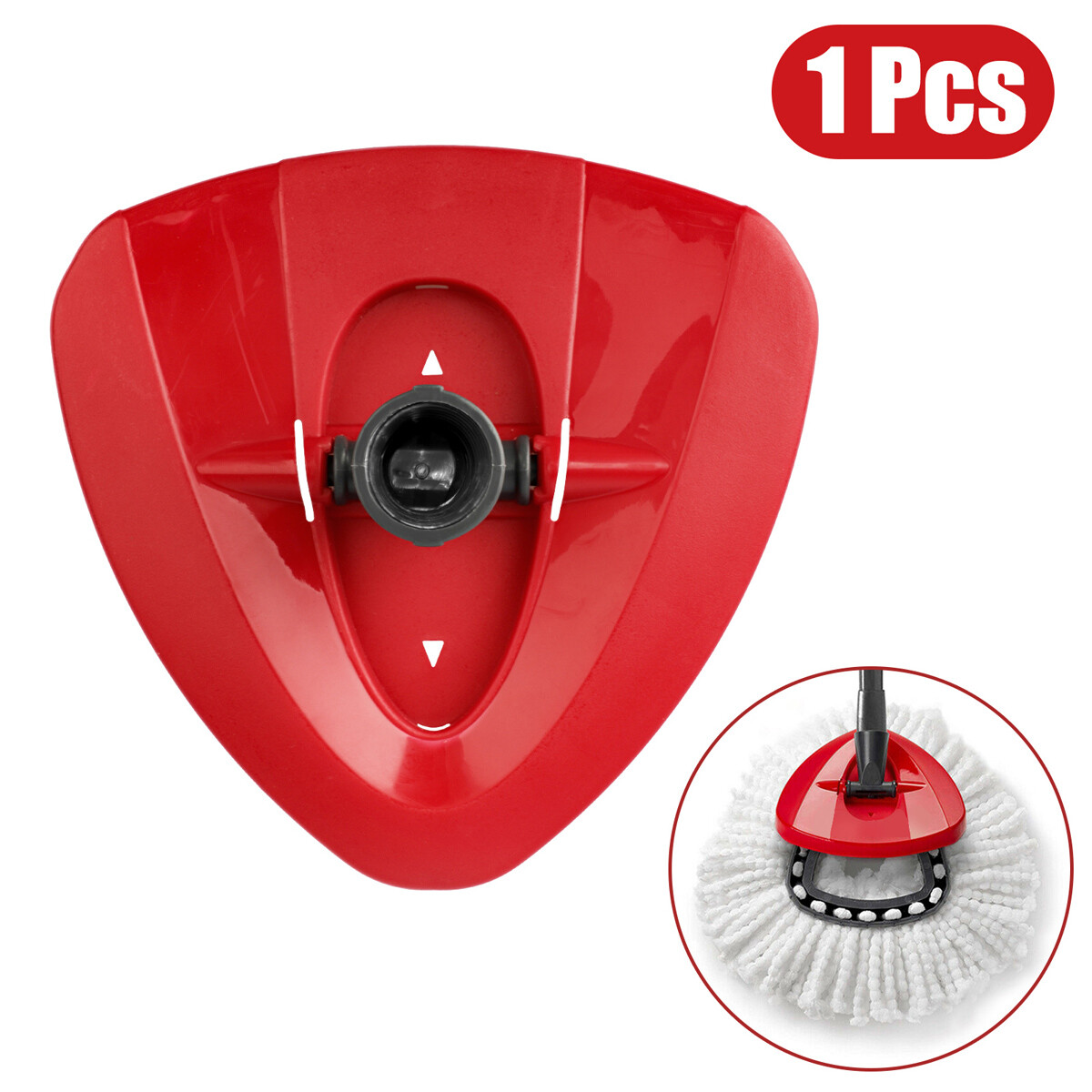 1-4 pcs Microfiber Replacement Mop base For O-Cedar Easy to Clean and install