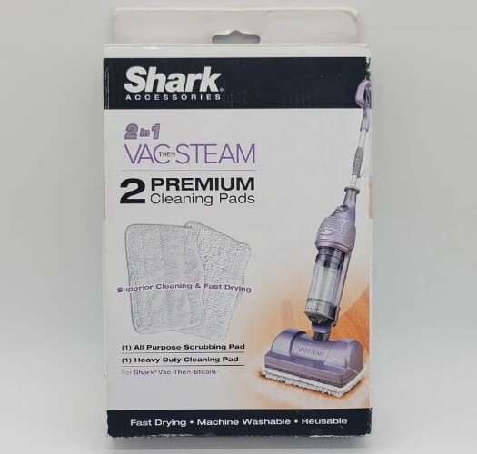 3x Shark 2in1 Vac Then Steam Heavy Duty Cleaning Pad Mop Replacement Pads MV2010