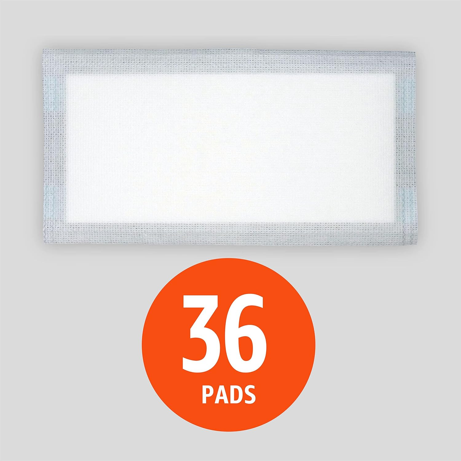Amazon Basics Dry Floor Mop Pads, 36 Count (Previously Pack of 1, White