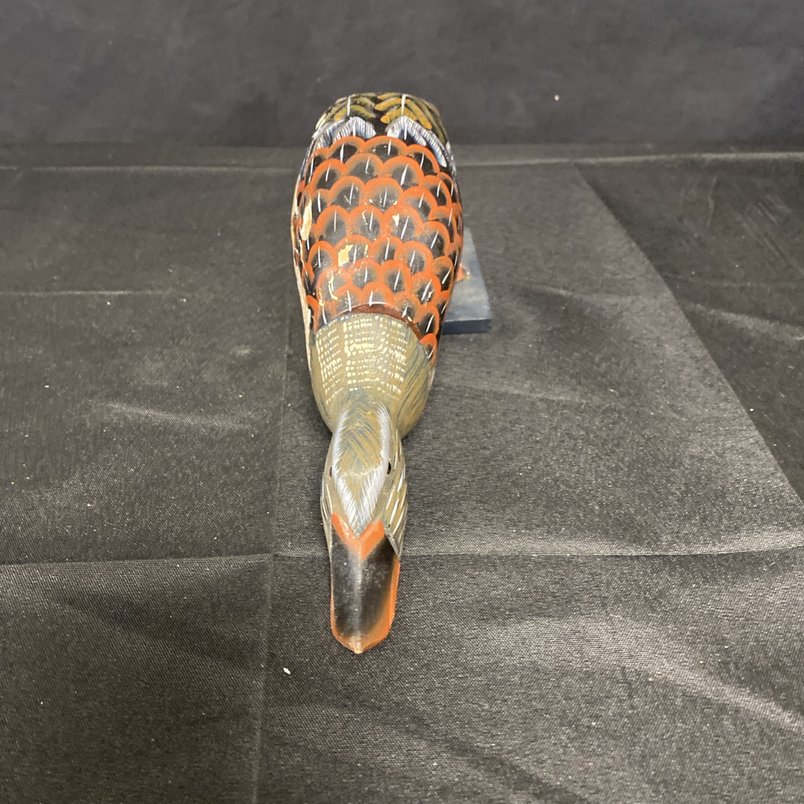 Duck-Shaped Vintage Brush And Holder- The Peoples Republic Of China
