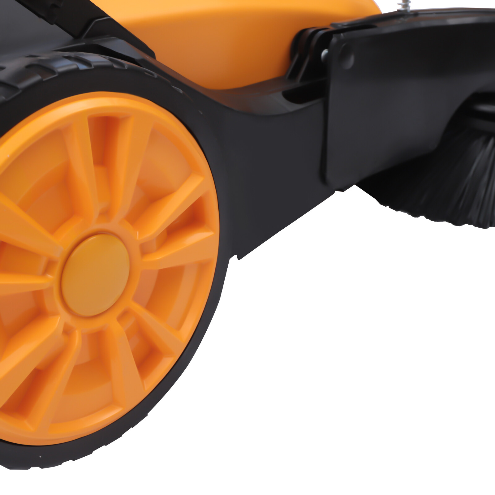 41” Walk-Behind Sweeper Street Pavement Sweeping Broom Floor Road Cleaner