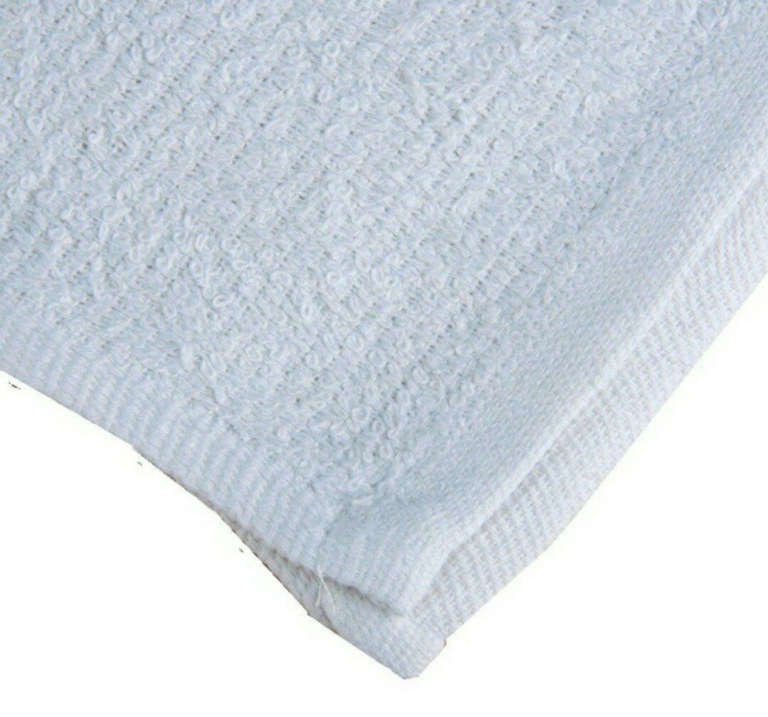 5 Lb White COTTON Terry Cloth Cleaning Towels / Rags / Wiping Cloths Premium
