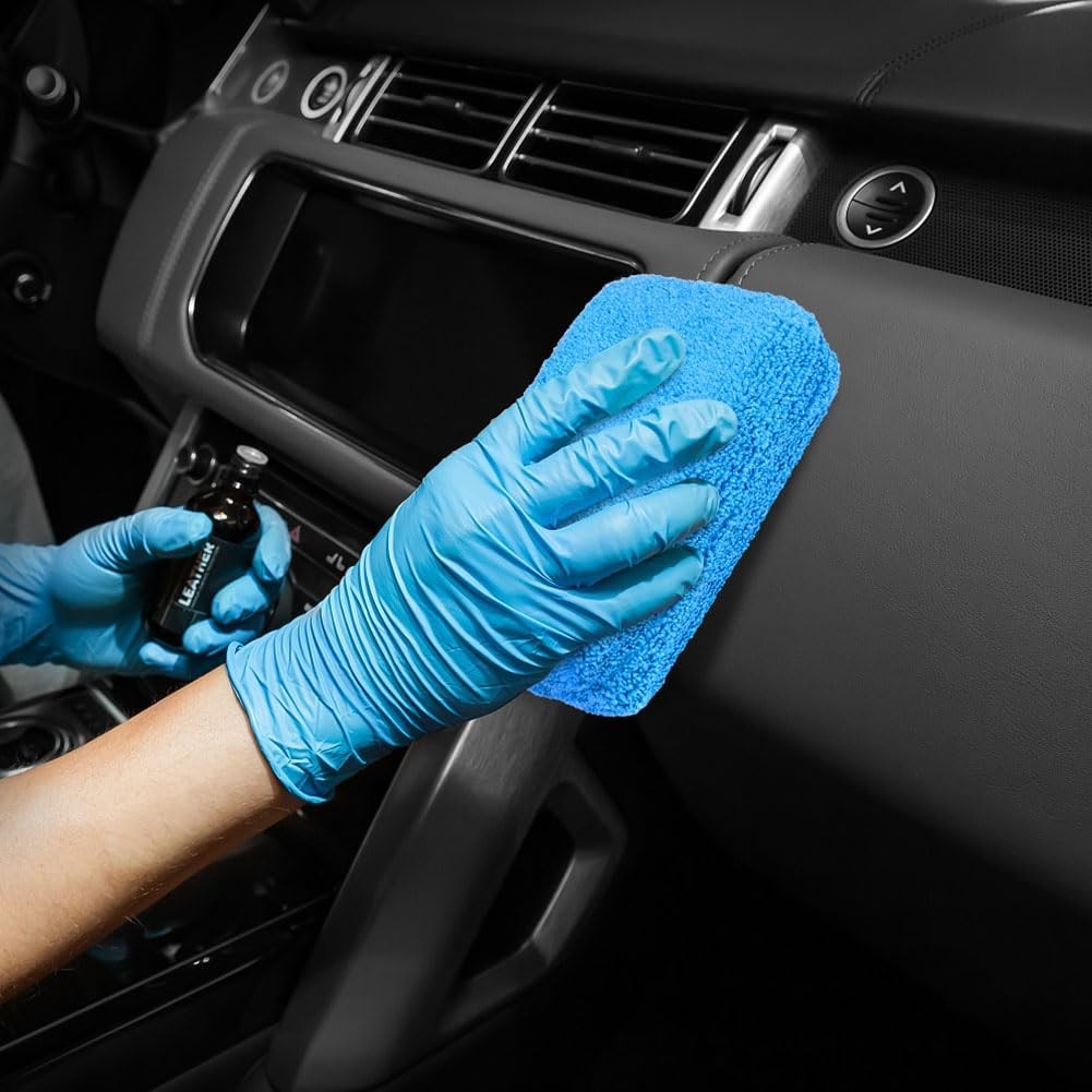 Microfiber Applicator Pads, Scratch-Car Wash Sponge for Cleaning, Premium Wax